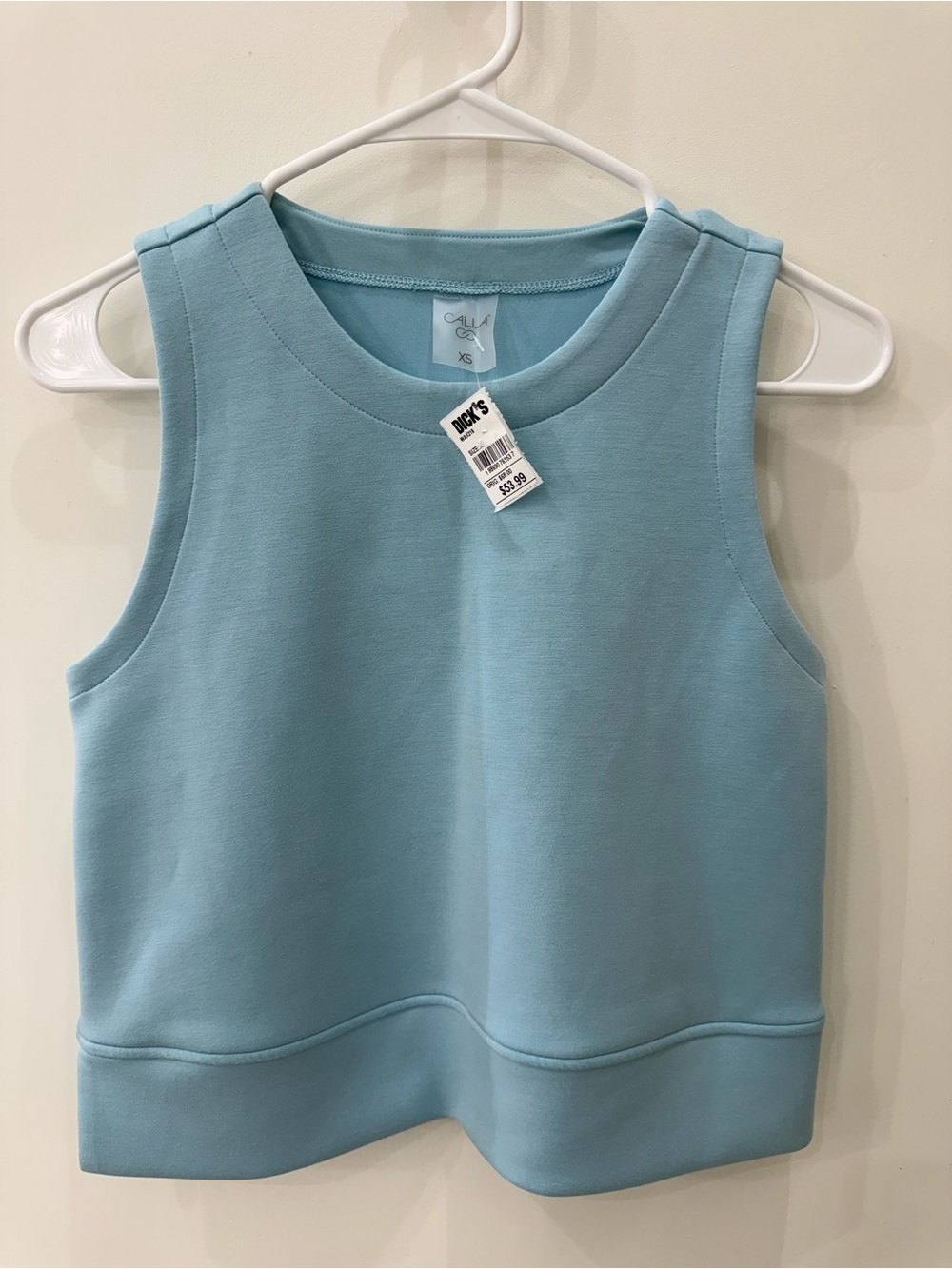 Alia Light Blue Crewneck Sweatshirt - XS